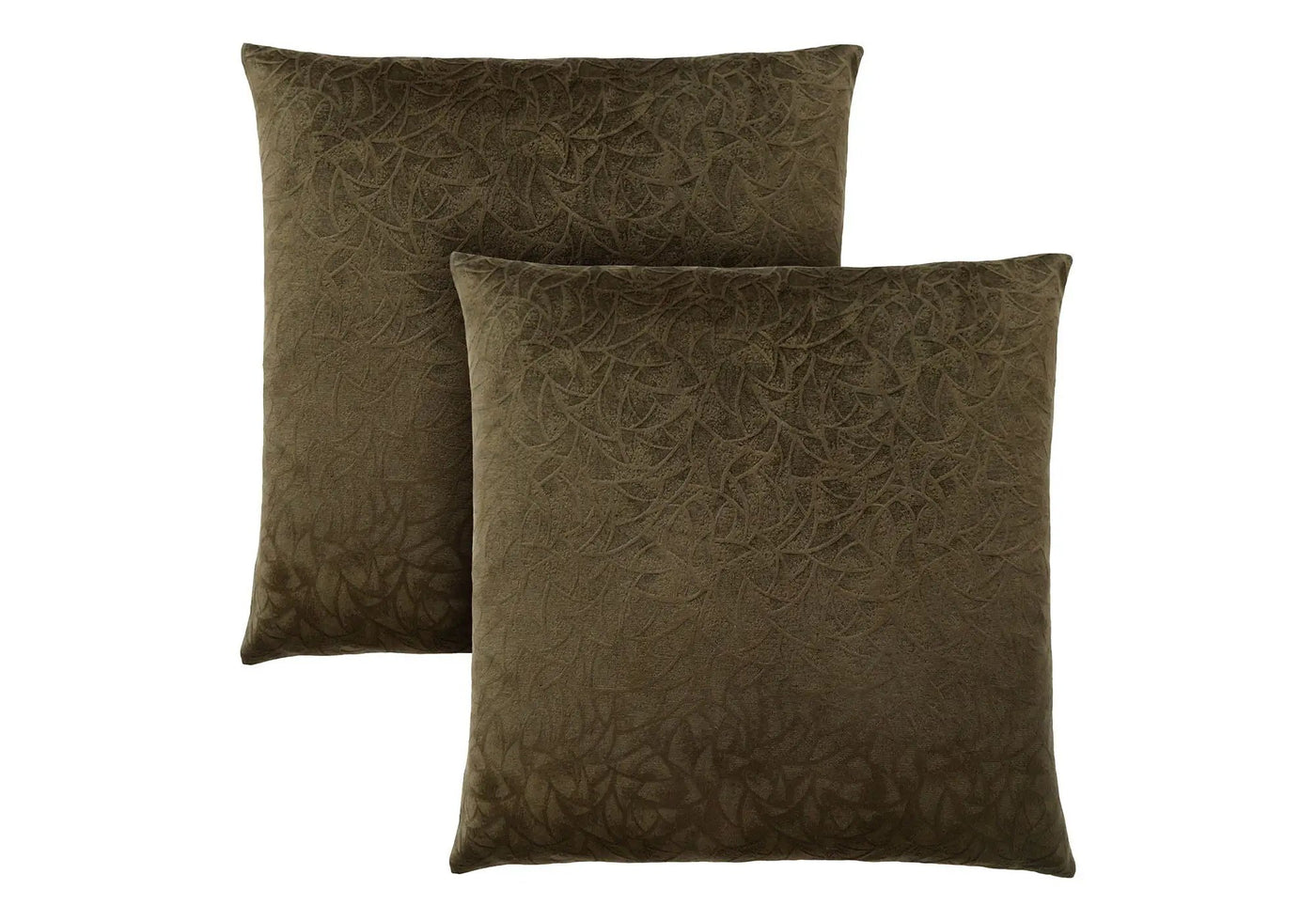 Square Decorative Throw Pillows with Hypoallergenic Insert by HouseOfZazla