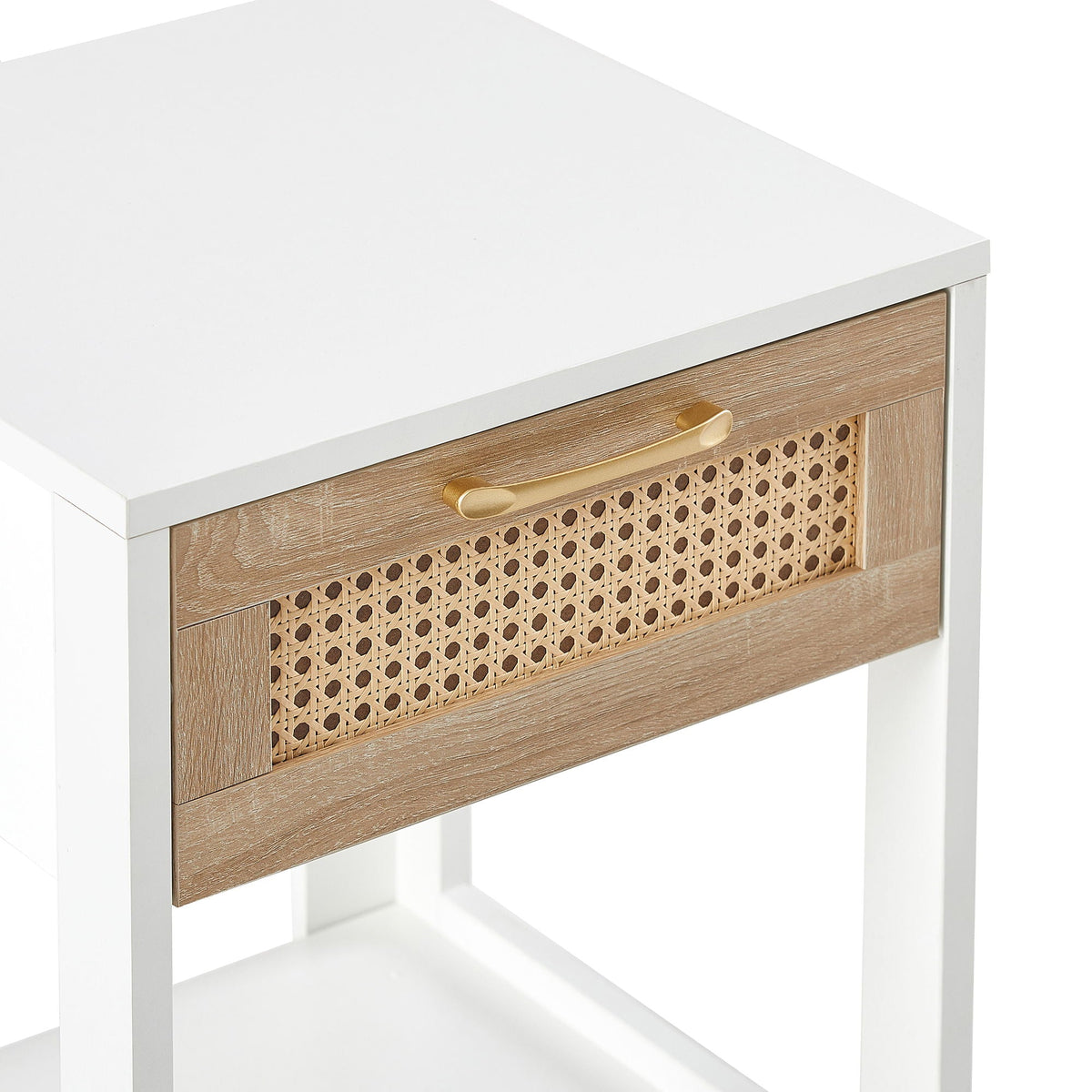 Modern Rattan Nightstand with Functional Drawer - Available in 3 Colors, photo 24 of 40