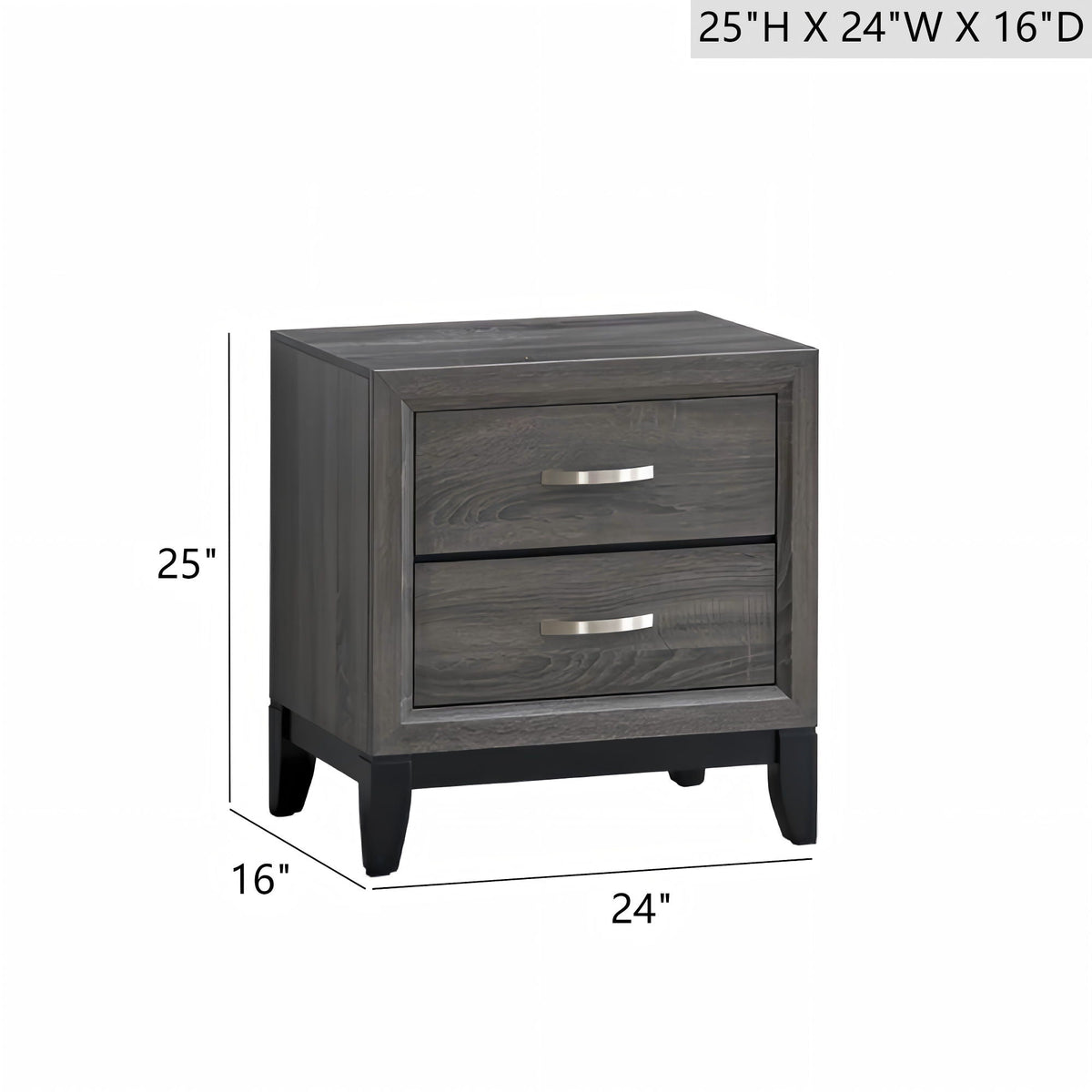 Glasgow - Nightstand With English Dovetail Drawers, photo 7 of 13