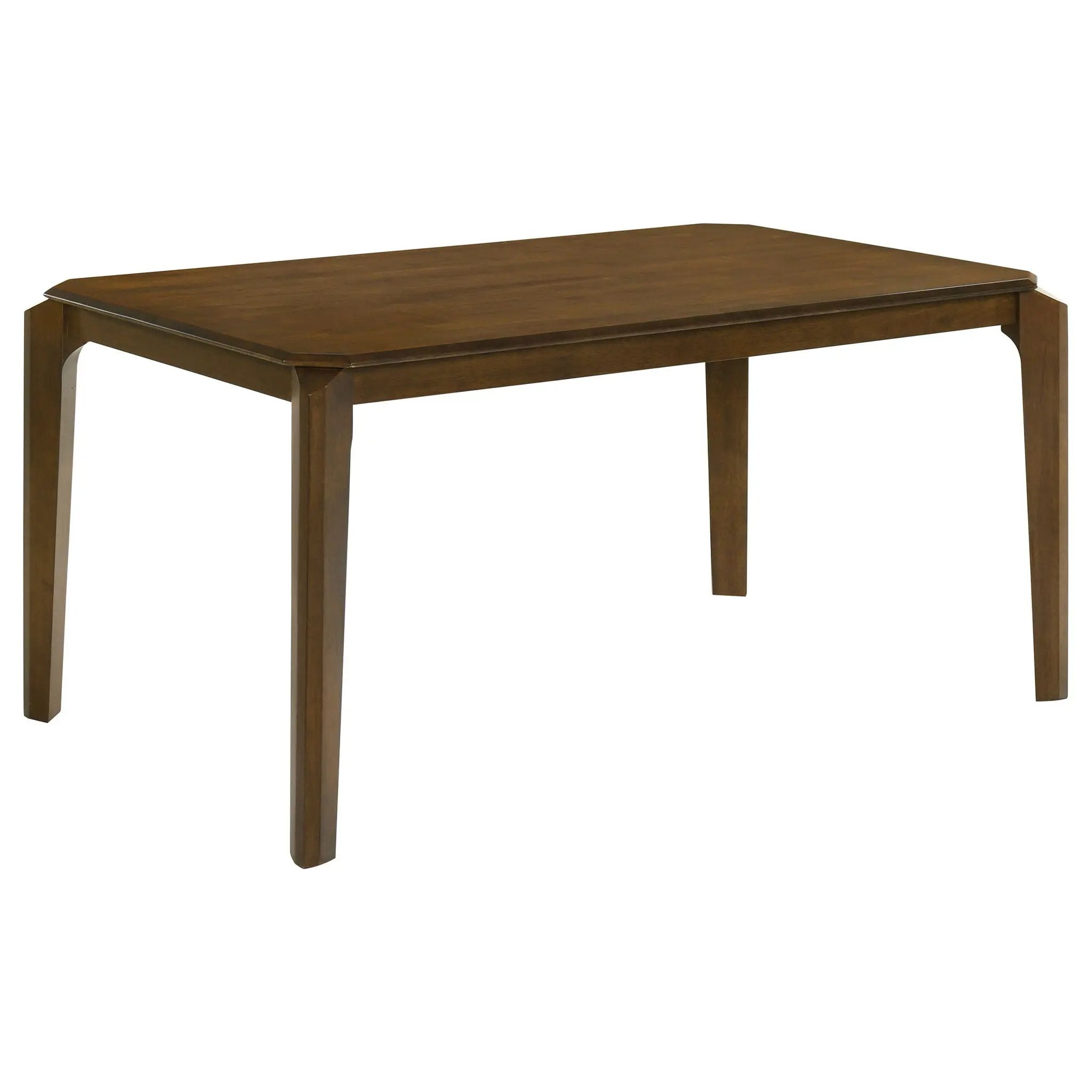 Almonte 59-inch Rectangular Wood Dining Table Dark Brown by Unique Piece Furniture