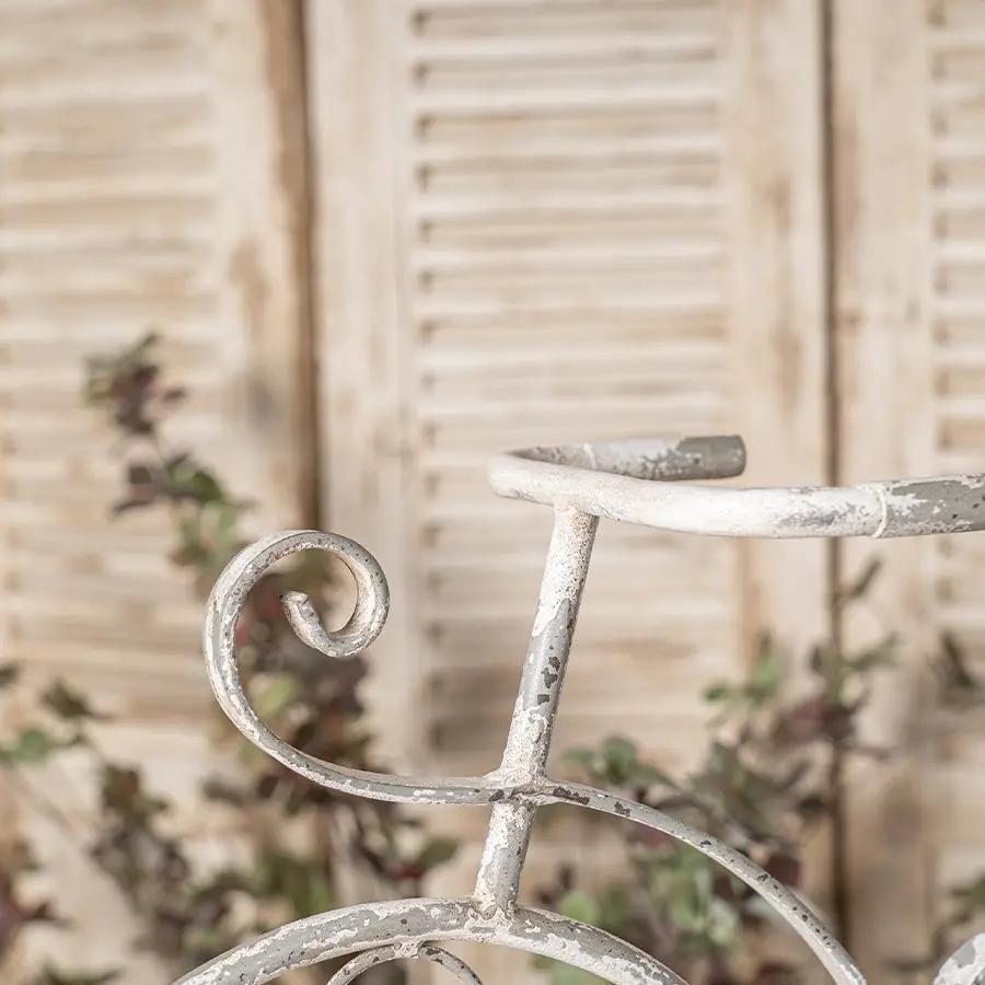 Rustic Bicycle Metal Wire Wall Planter Basket by HouseOfZazla