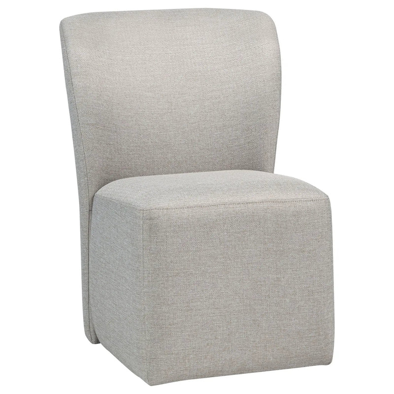 Jaelynn Upholstered Parsons Dining Side Chair Beige (Set of 2) by Unique Piece Furniture