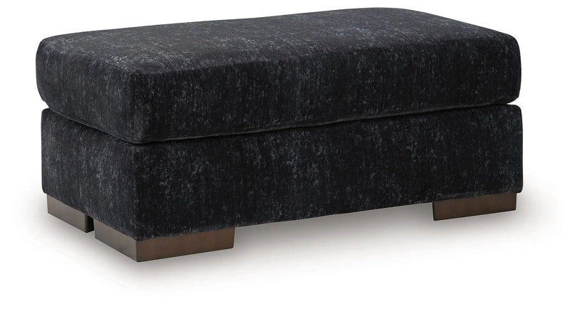 Whitmore Manor - Ottoman - Black Pearl by Unique Piece Furniture