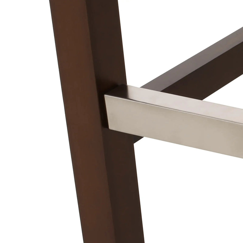 Modern Minimalist Metal Leg Bar Stool by HouseOfZazla