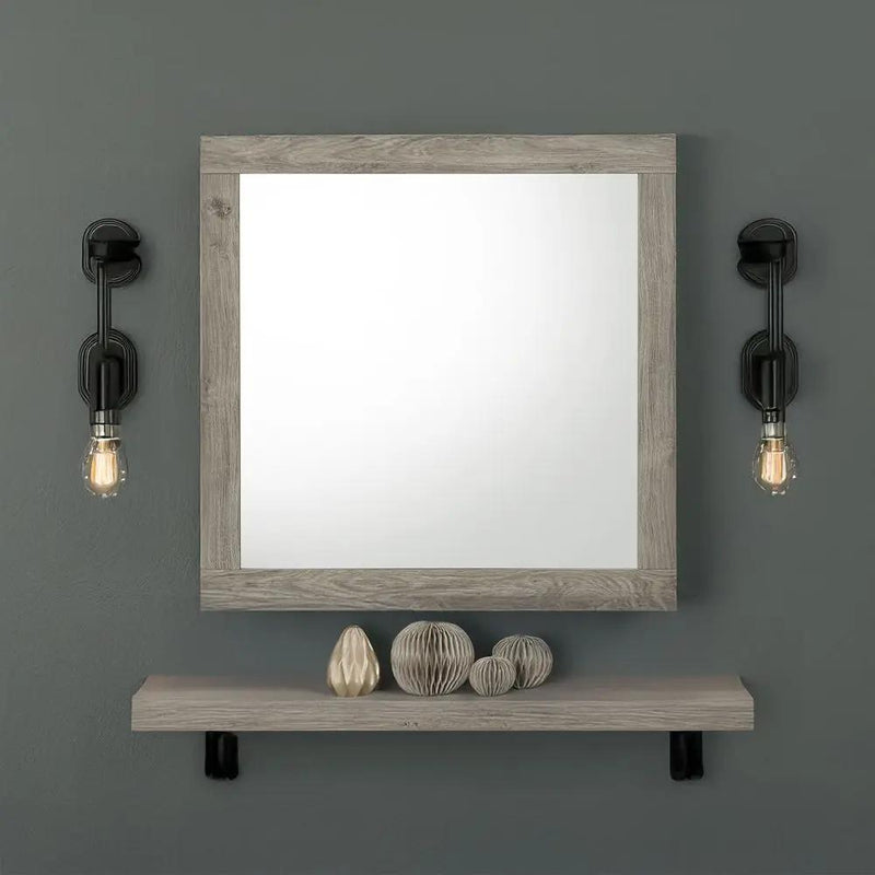 Mari - Mirror - Light Gray Finish by Unique Piece Furniture