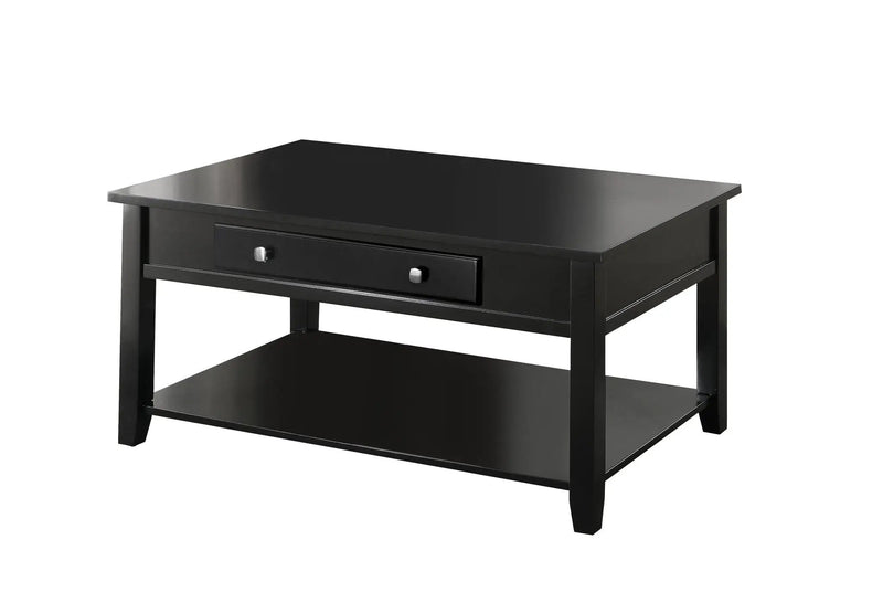 Malachi - Coffee Table With Lift Top - Black by HouseOfZazla