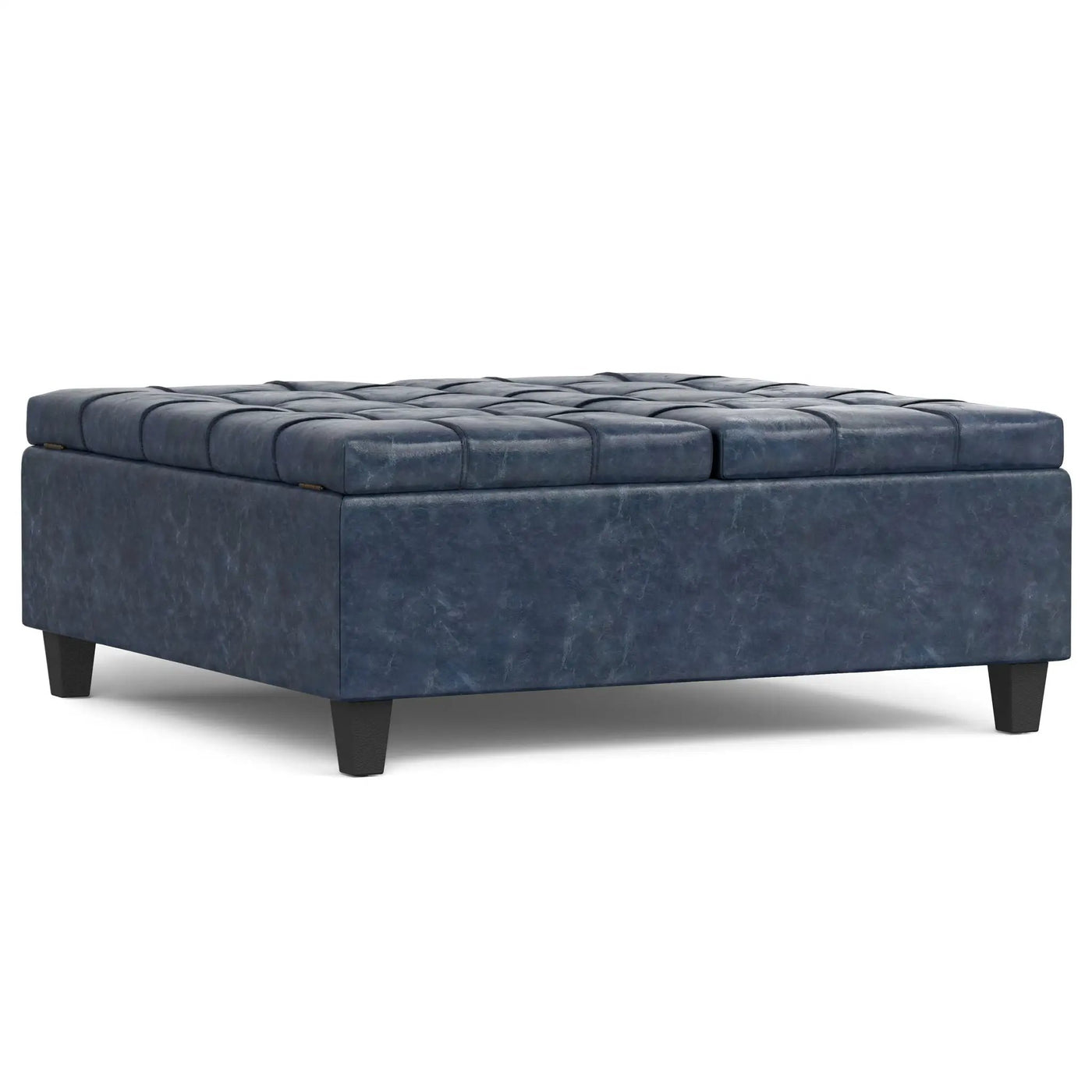 Harrison - Upholstered Coffee Table Storage Ottoman by HouseOfZazla