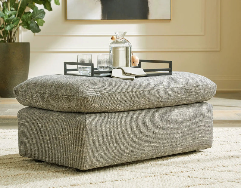Dramatic - Ottoman - Granite by Unique Piece Furniture