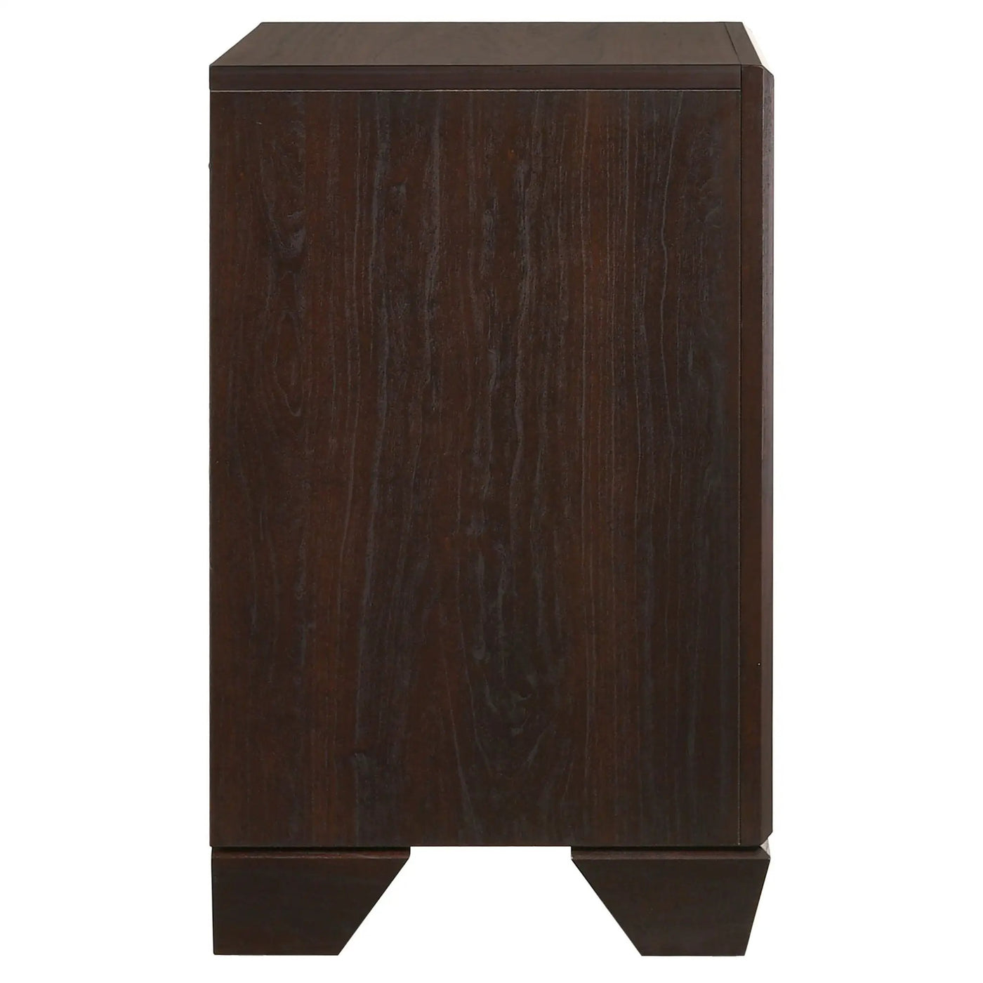 Copper - 2 Drawer Rectangular Nightstand by HouseOfZazla