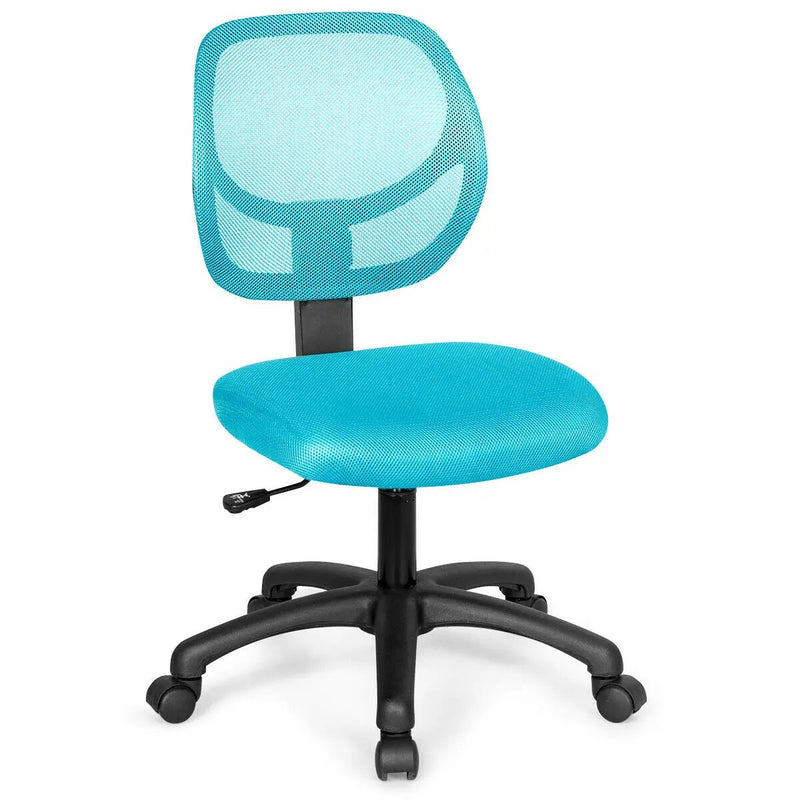 Low-back Computer Task Chair with Adjustable Height and Swivel Casters by DirectDeals