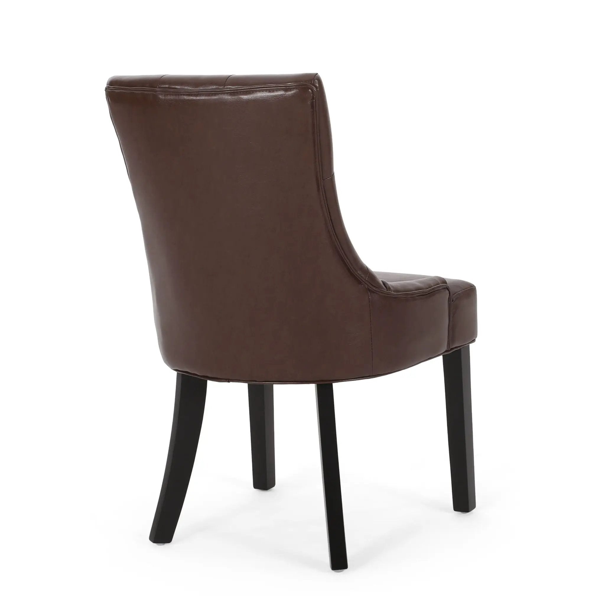 Cheney Contemporary Dining Chair Tufted Upholstery (Set of 2) by HouseOfZazla