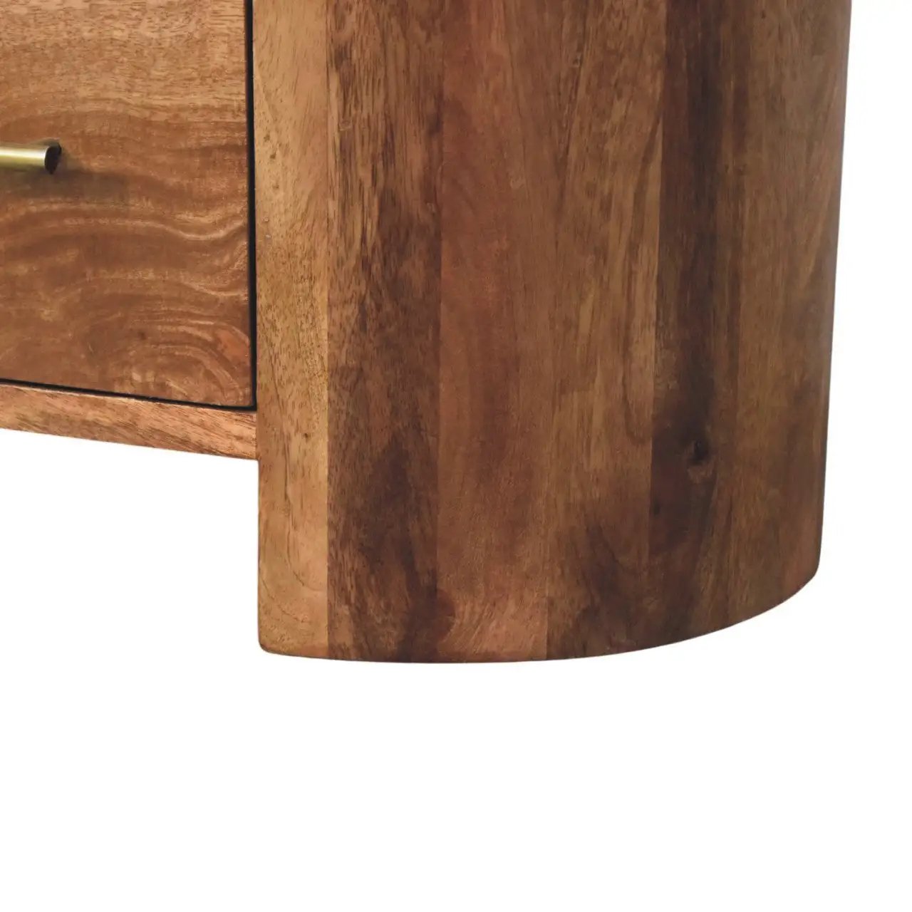 Solid Wood Valencia Sculpted Bedside by HouseOfZazla