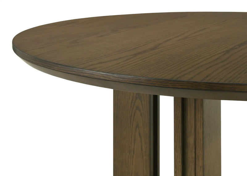 Ottowa 47-inch Round Counter Height Dining Table Brown by Unique Piece Furniture