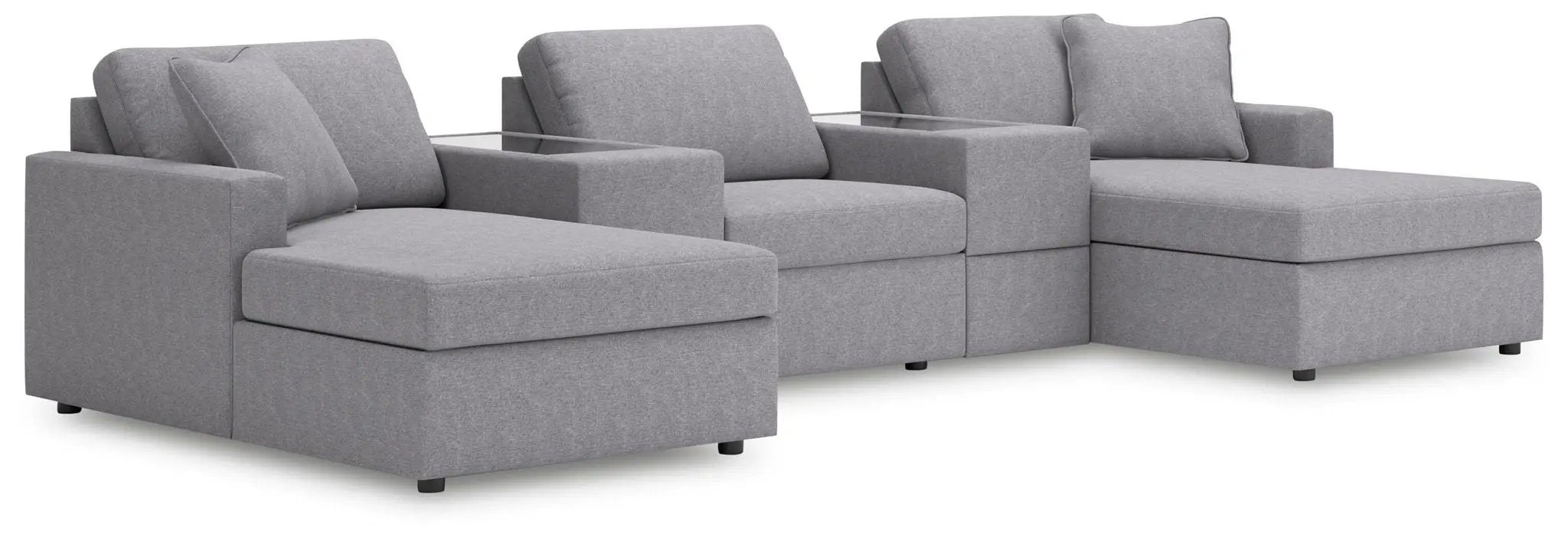 Modmax - Sectional - Granite by Unique Piece Furniture