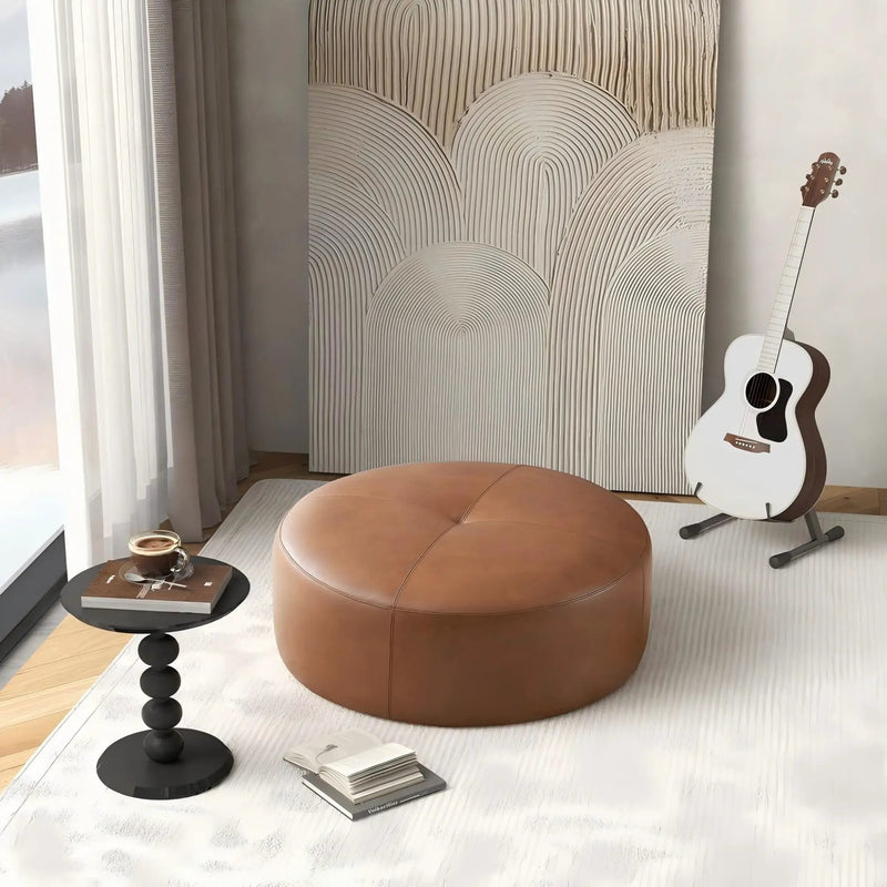 Rochelin - Ottoman - Tan by Unique Piece Furniture