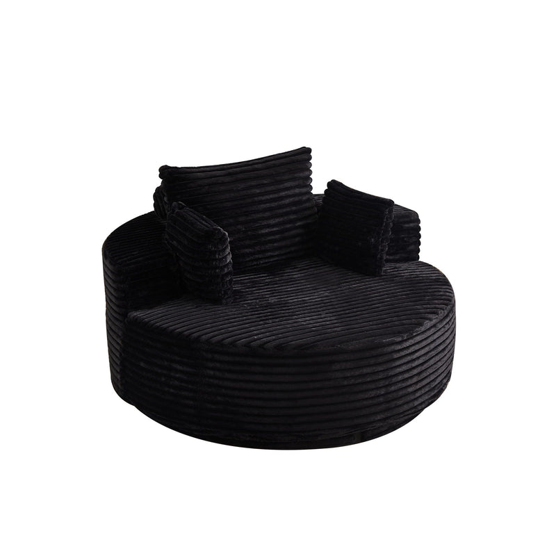 Swivel Chair With 360° Rotation For Living Room by HouseOfZazla