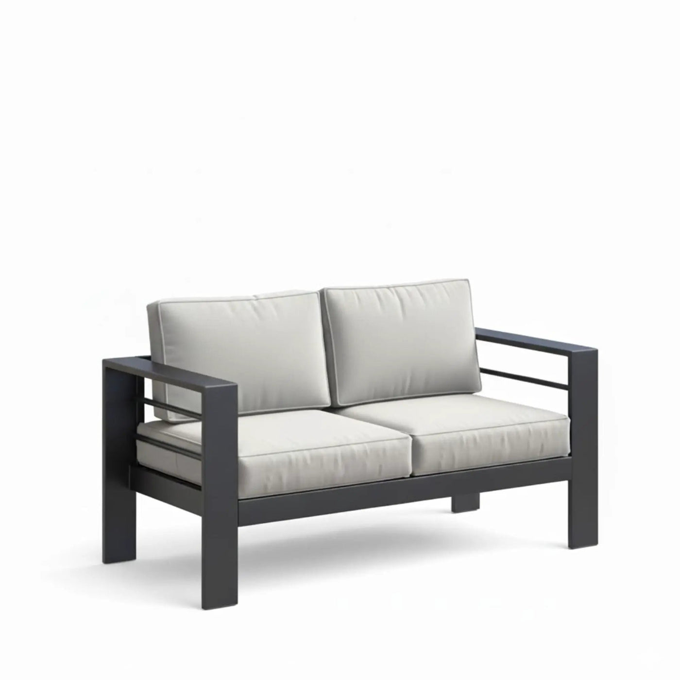 All-Weather Patio Loveseat With Thick Cushions by HouseOfZazla