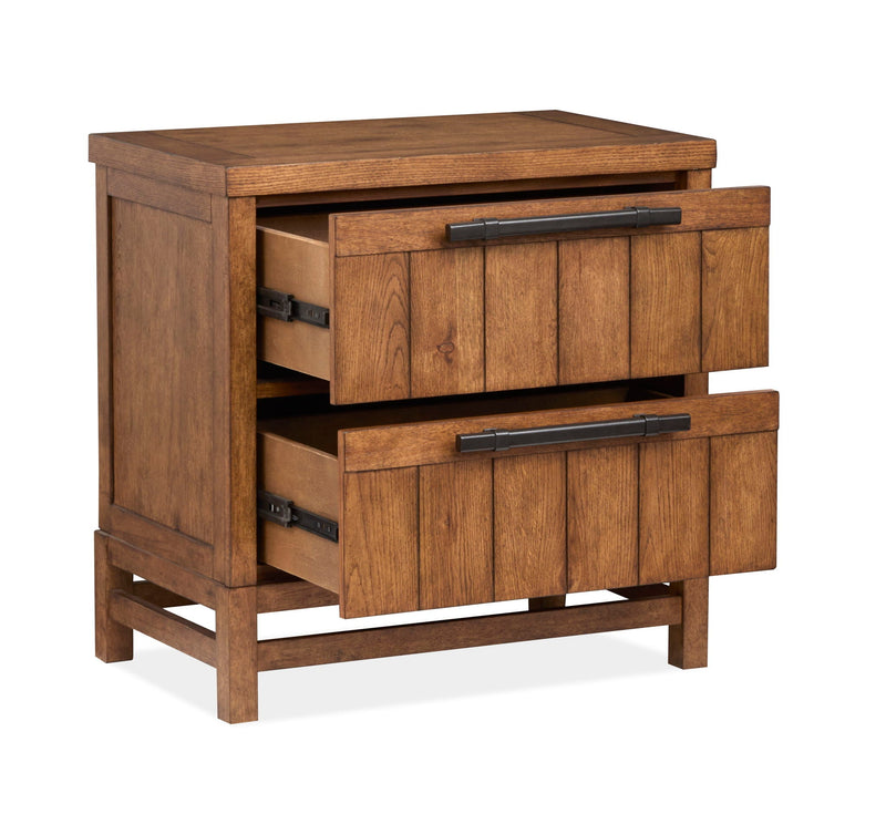 Conway - Drawer Nightstand - Honey Wheat, photo 4 of 7