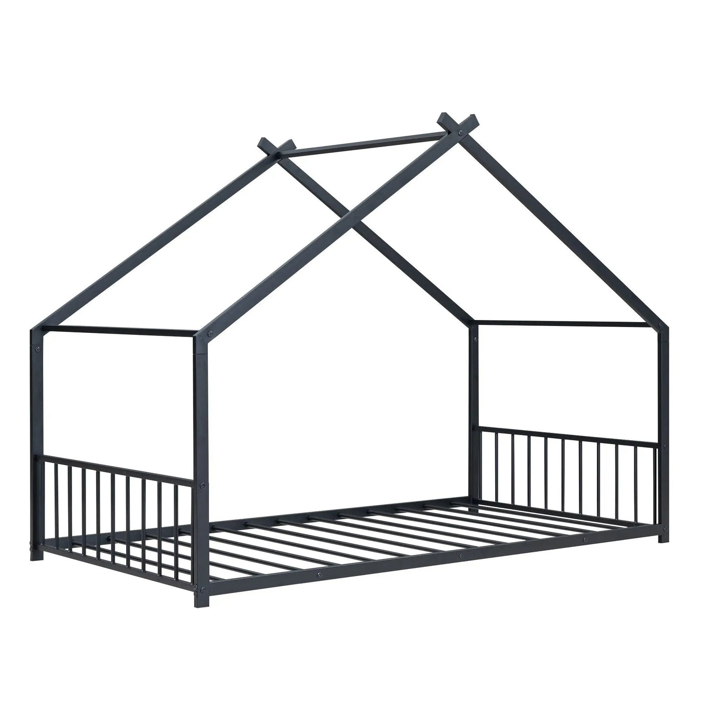 Metal House Bed by Unique Piece Furniture