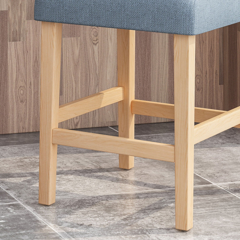 Vienna Contemporary Fabric Tufted & Wingback Counter Stools (Set of 2) by HouseOfZazla