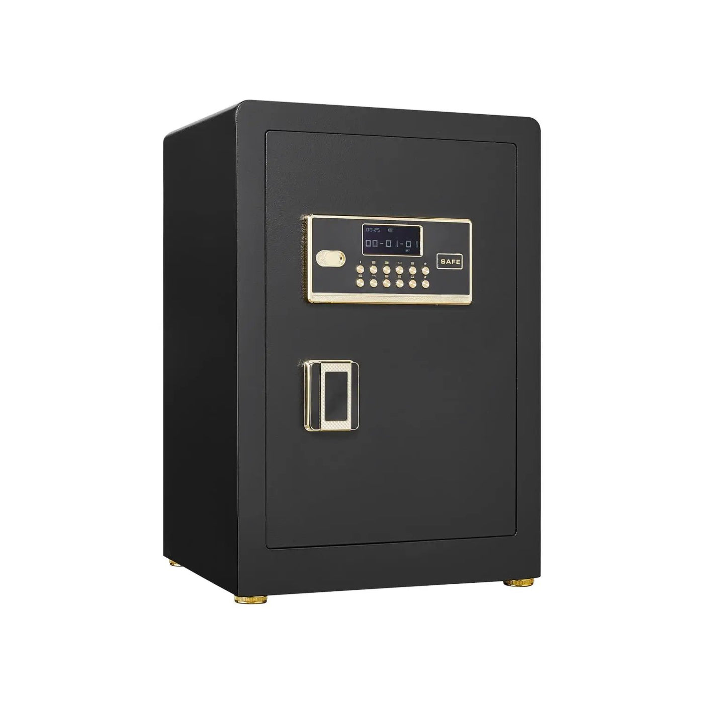 Security Electronic Home Safe With Digital Lock, Removable Shelf, Mute Function, Interior For Documents, Cash, Jewelry by HouseOfZazla