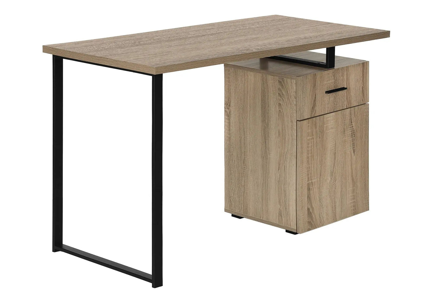 Computer Desk, Home Office, Laptop, Left, Right Set-Up, Storage Drawers, Work, Contemporary, Modern by Unique Piece Furniture