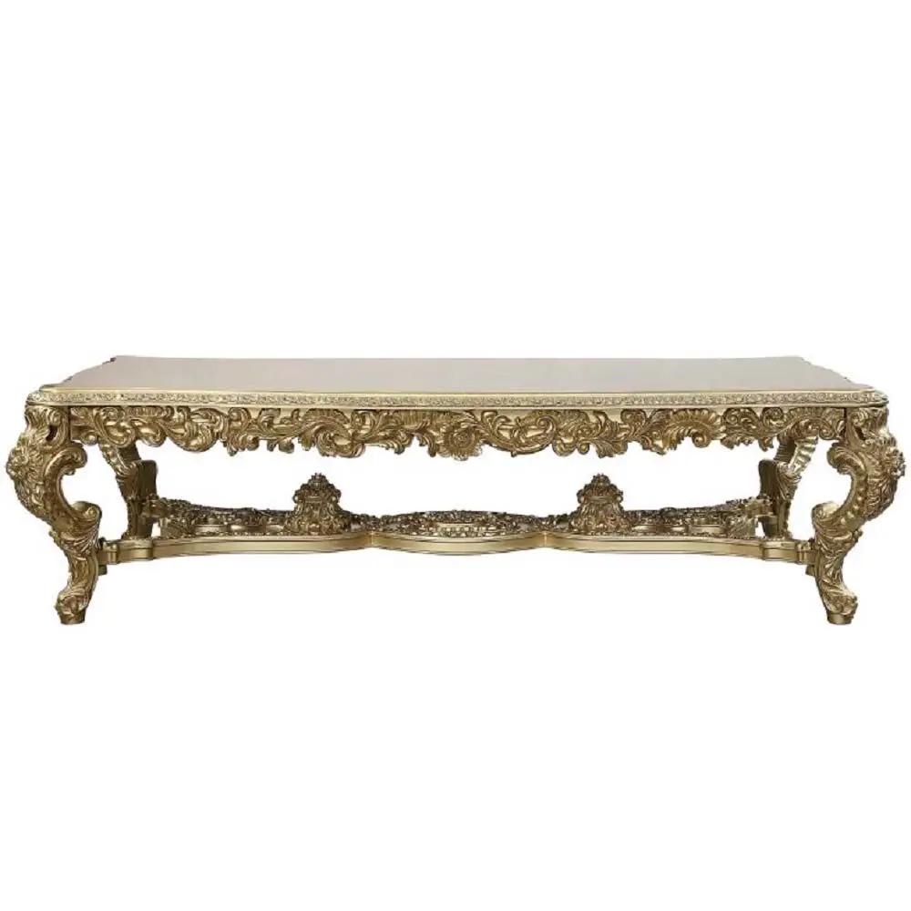 Bernadette - Dining Table - Gold by Unique Piece Furniture