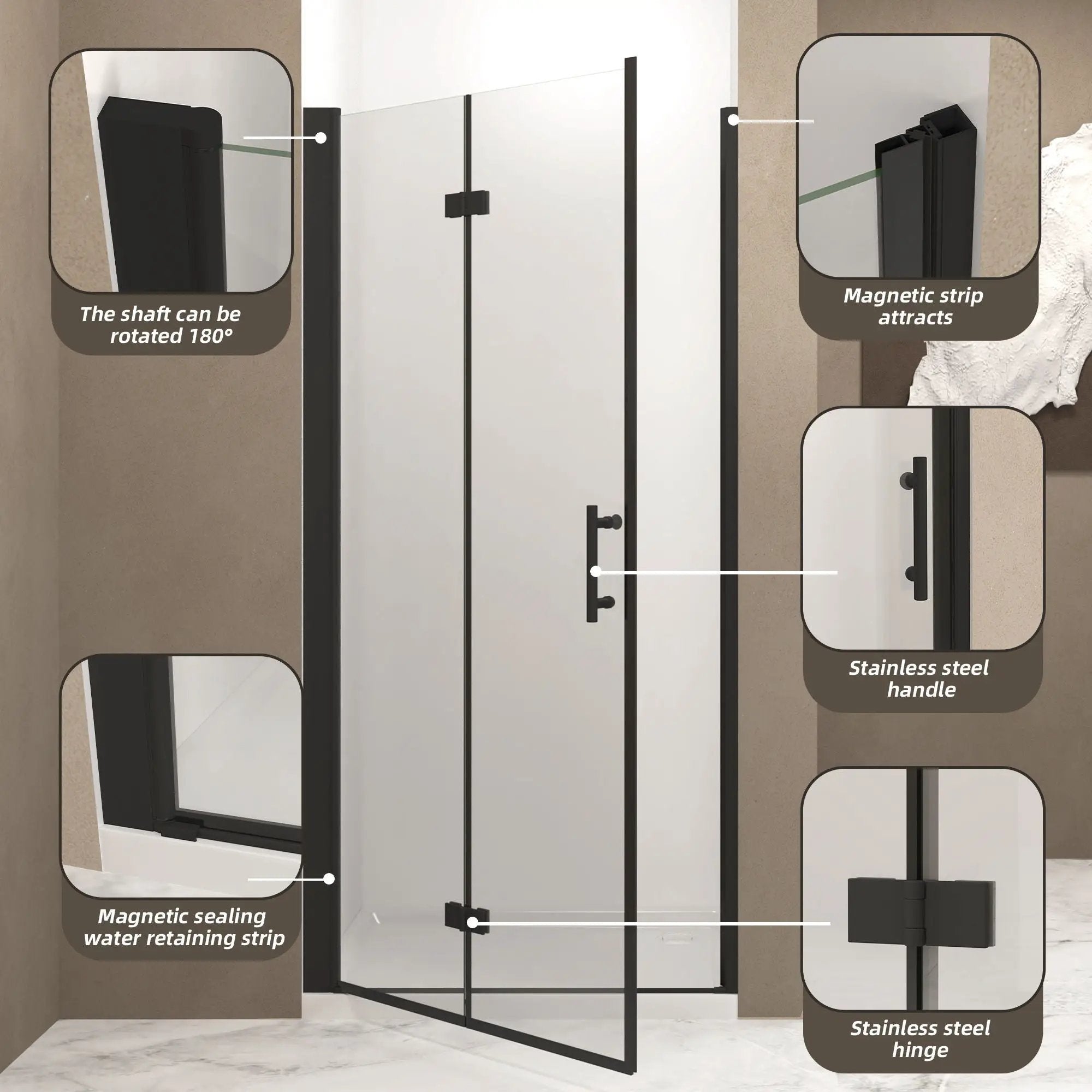 Bifold Shower Door