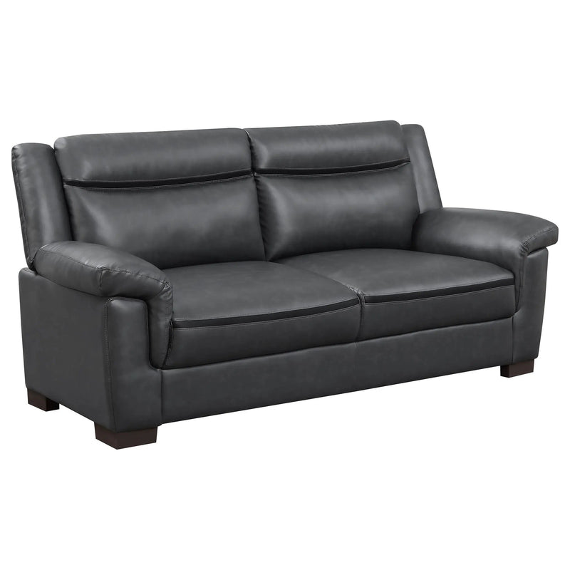 Hawthorne - Sofa With Top Arms Lounge Furniture - Gray by HouseOfZazla