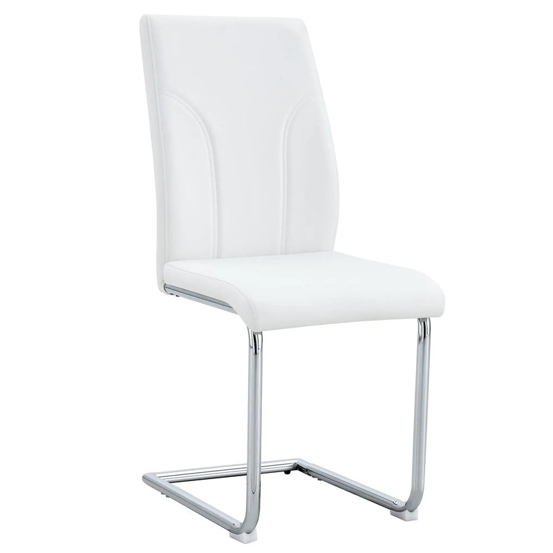 Modern Dining Chairs With High Backrest And Sturdy Legs by Unique Piece Furniture