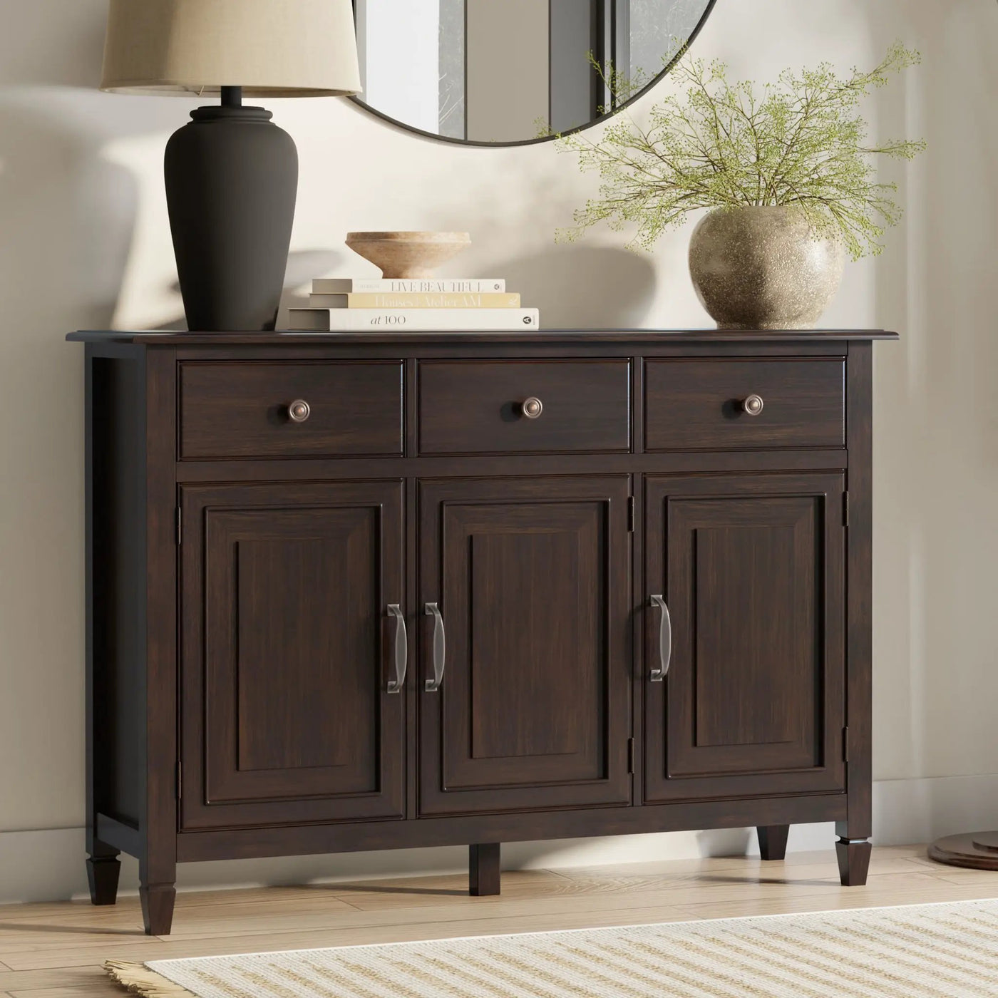 Connaught - Wide Entryway Storage Cabinet by HouseOfZazla