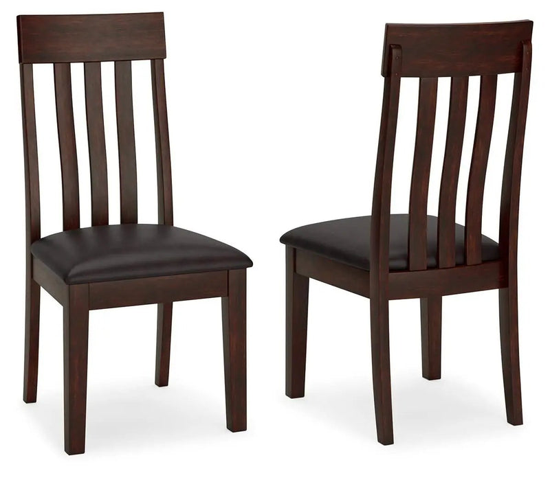 Haddigan - Dining UPH Side Chair (Set of 2) - Dark Brown by Unique Piece Furniture