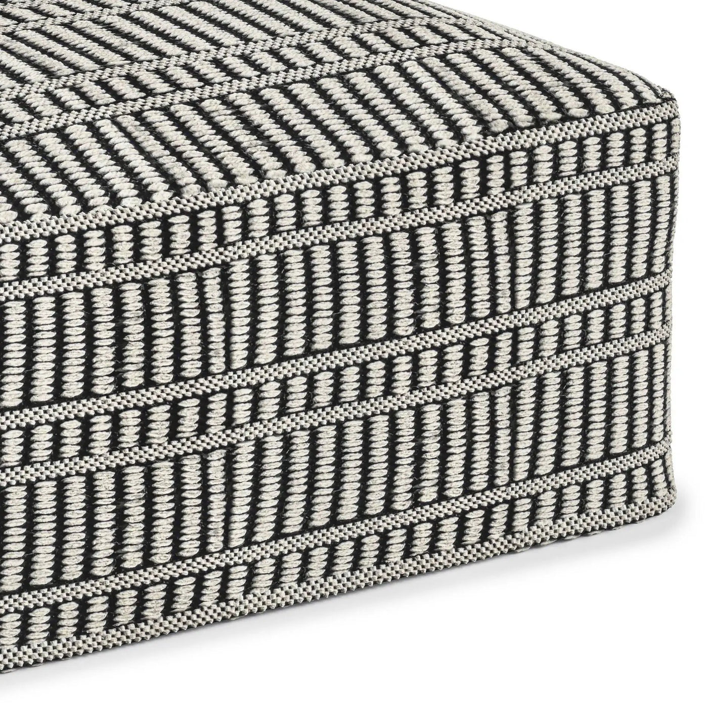 Safford - Square Outdoor / Indoor Pouf by Unique Piece Furniture