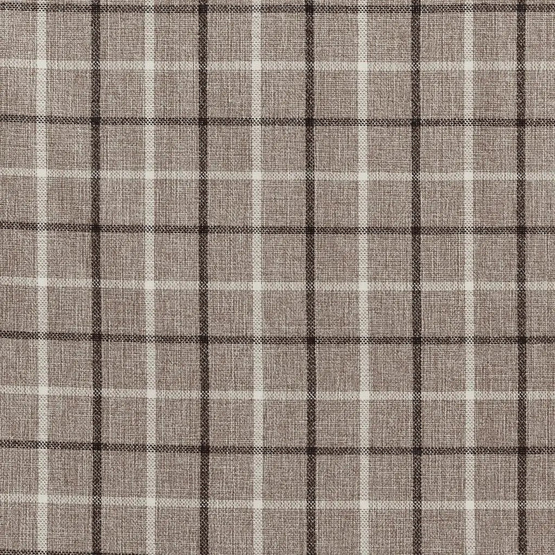 Plaid Rod Pocket and Back Tab Curtain Panel with Fleece Lining by HouseOfZazla