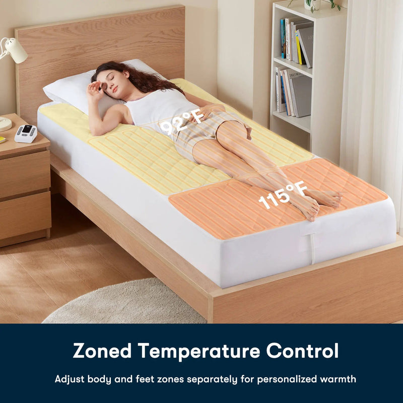 1-Piece Full Heated Mattress Pad by HouseOfZazla