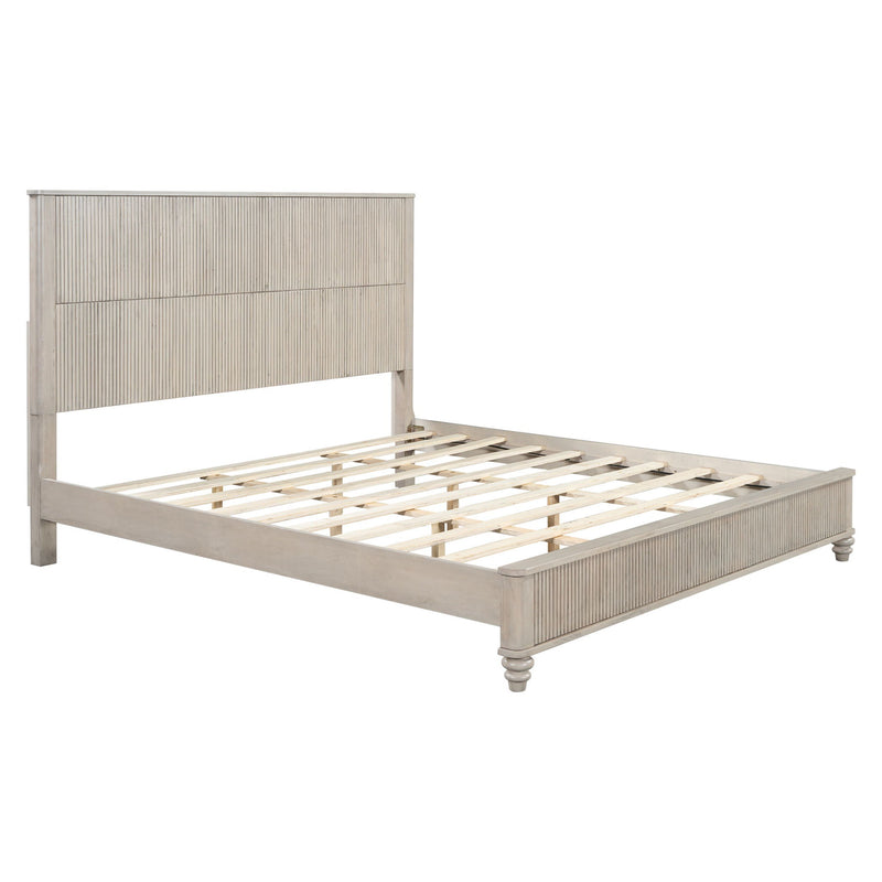 Platform Bed Frame & Tall Headboard by HouseOfZazla