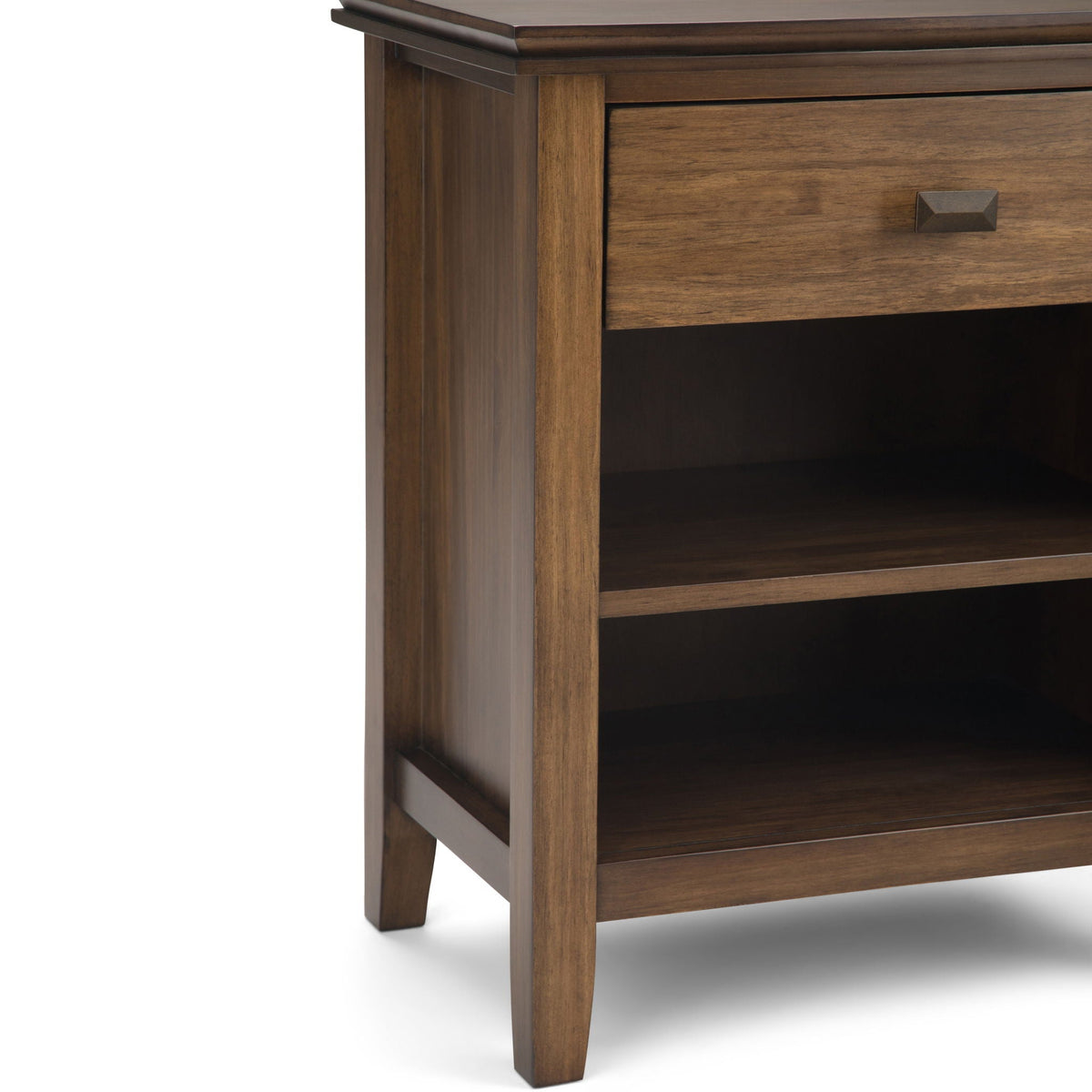 Handcrafted Bedside Table with Drawer and Shelf - Multiple Colors, photo 30 of 40