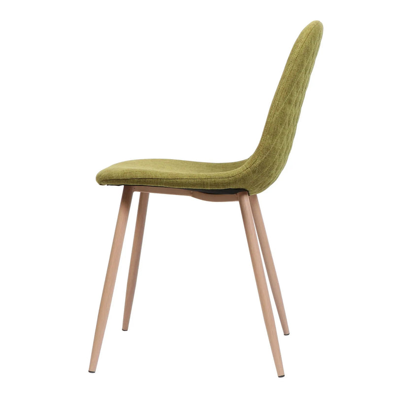 Elegant Dining Chair Set With Fabric by HouseOfZazla