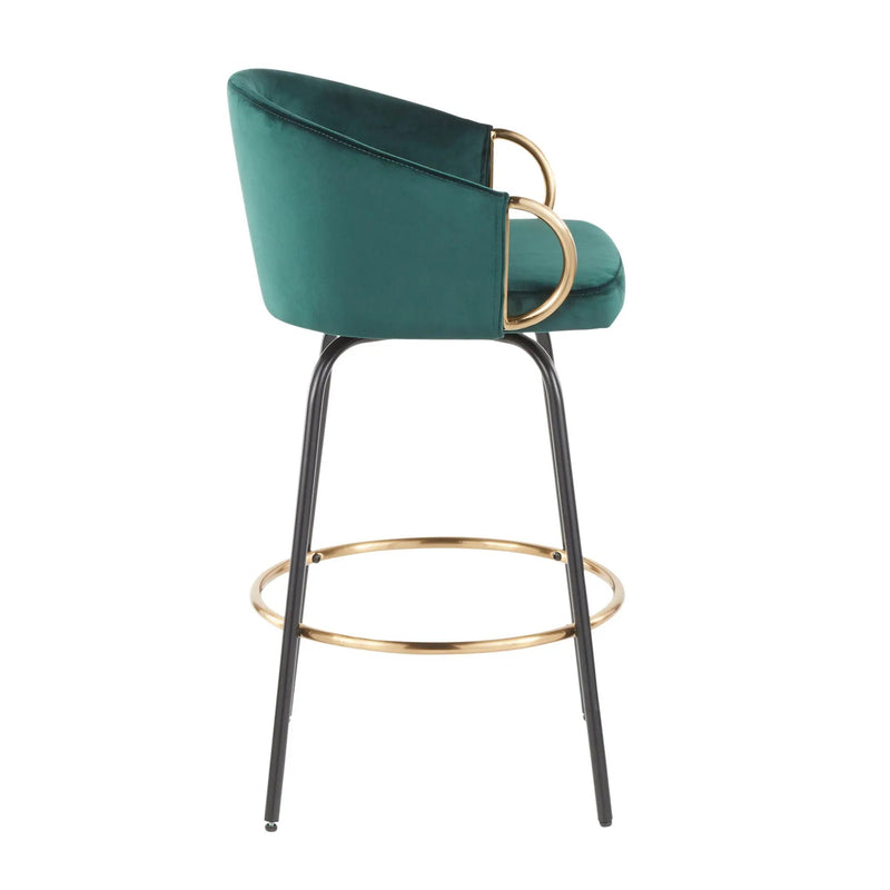 Claire - Contemporary / Glam Counter Stool (Set of 2) by HouseOfZazla