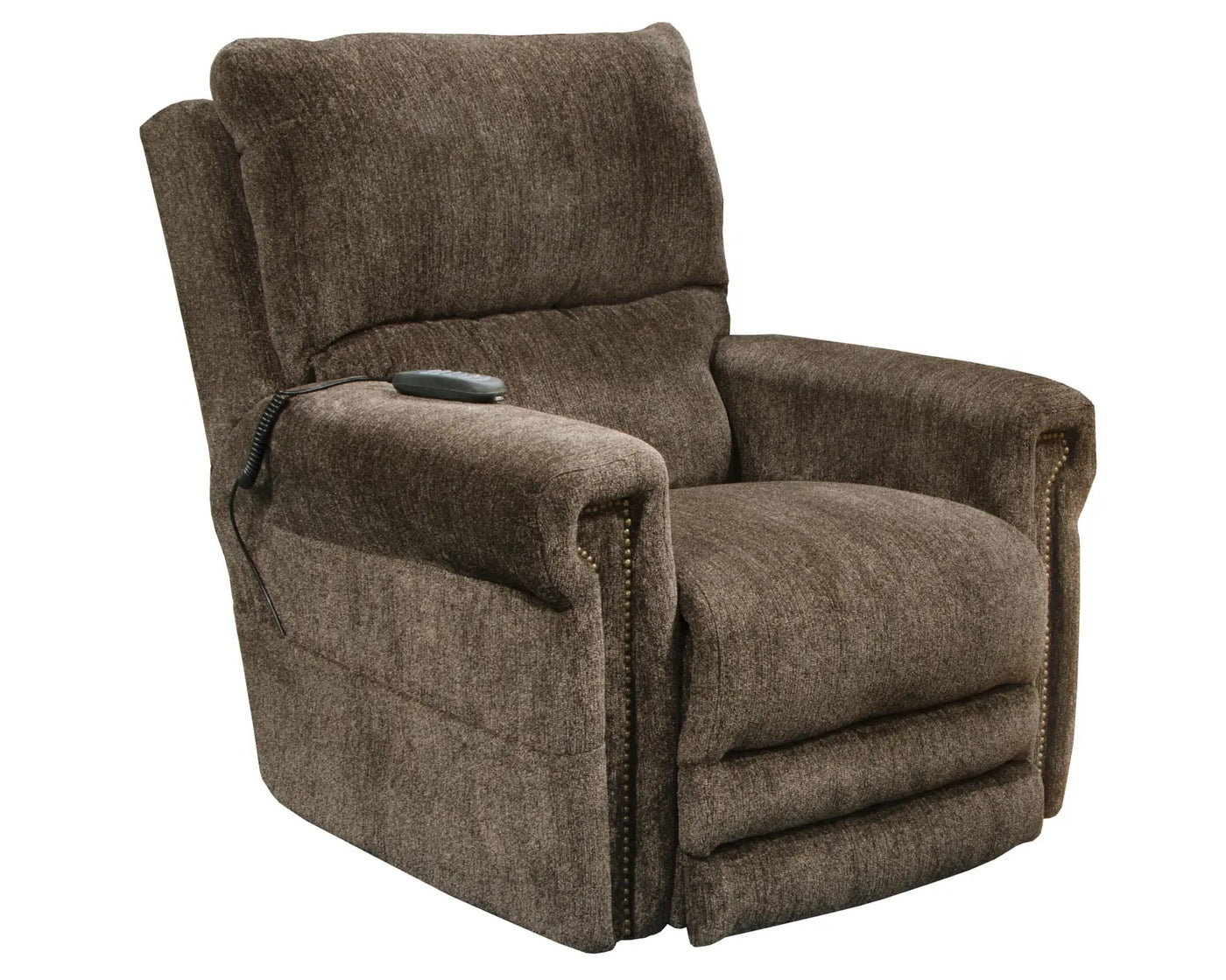 Warner - Power Headrest With Lumbar Power Lay Flat Recliner by Unique Piece Furniture
