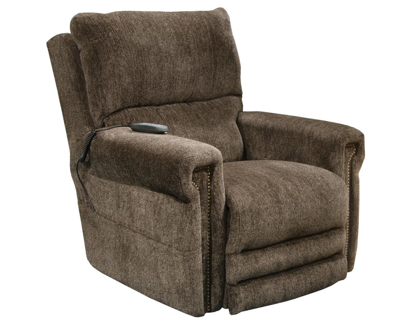Warner - Power Headrest With Lumbar Power Lay Flat Recliner by Unique Piece Furniture