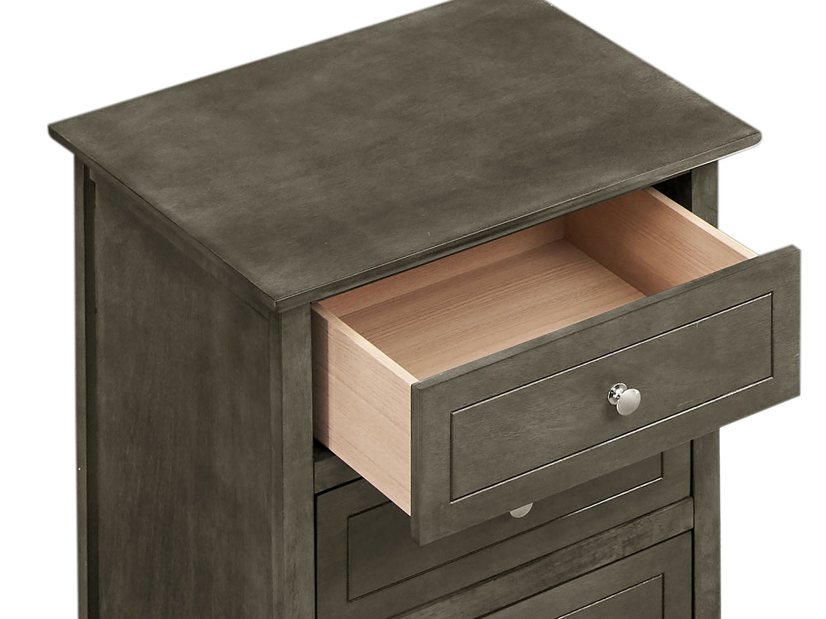 Dove Tailed Drawers 3 Drawer Nightstand, photo 15 of 23