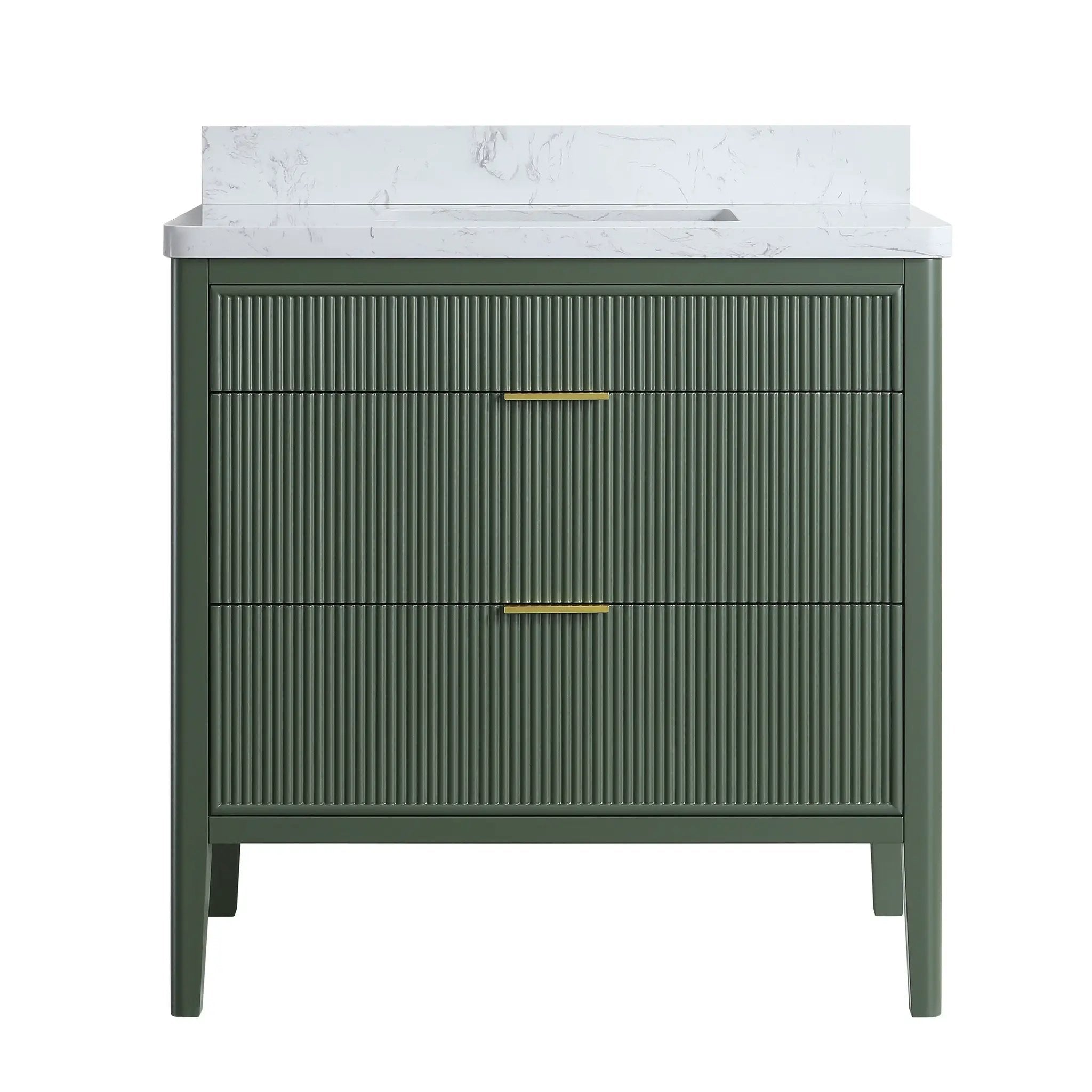 Fully Assembled 36'' Bathroom Vanity by HouseOfZazla