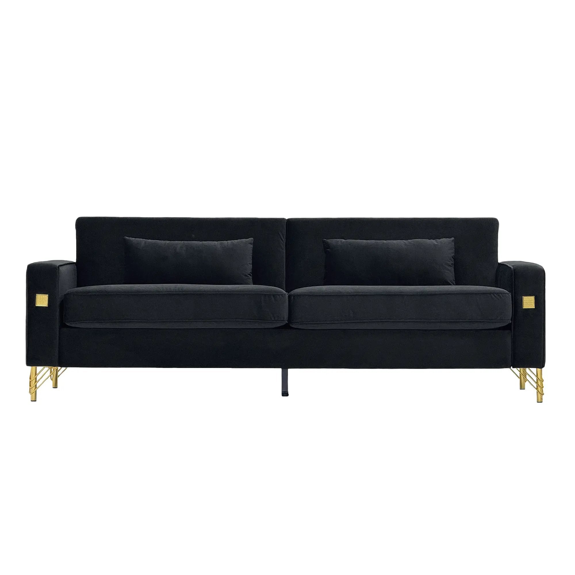Luxury Velvet Sofa by HouseOfZazla