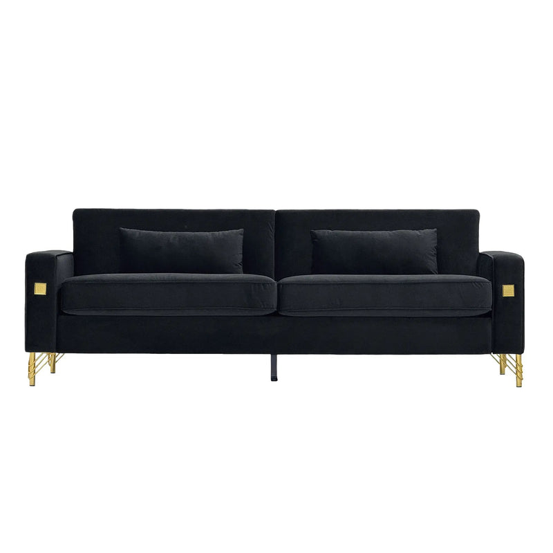 Luxury Velvet Sofa by HouseOfZazla
