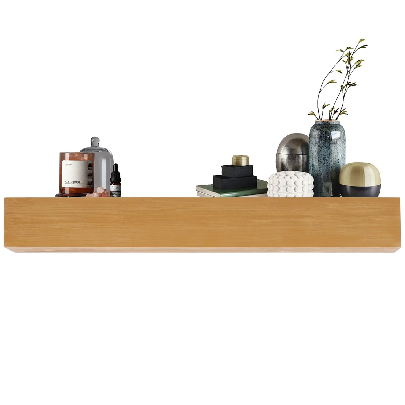 Fireplace Mantel Floating Shelf For Home Decor by HouseOfZazla