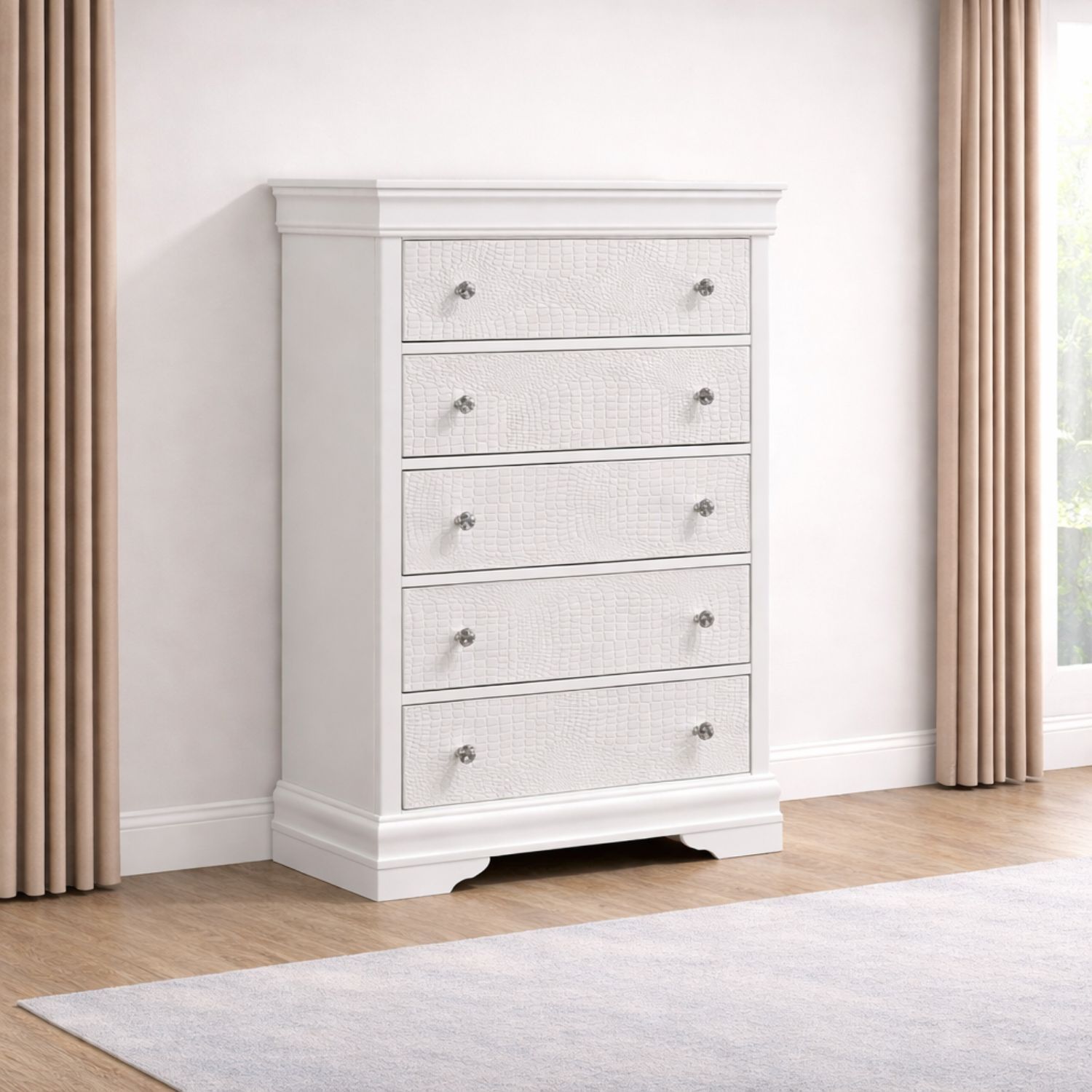 Blaze - Modern 5 Drawer Chest by HouseOfZazla
