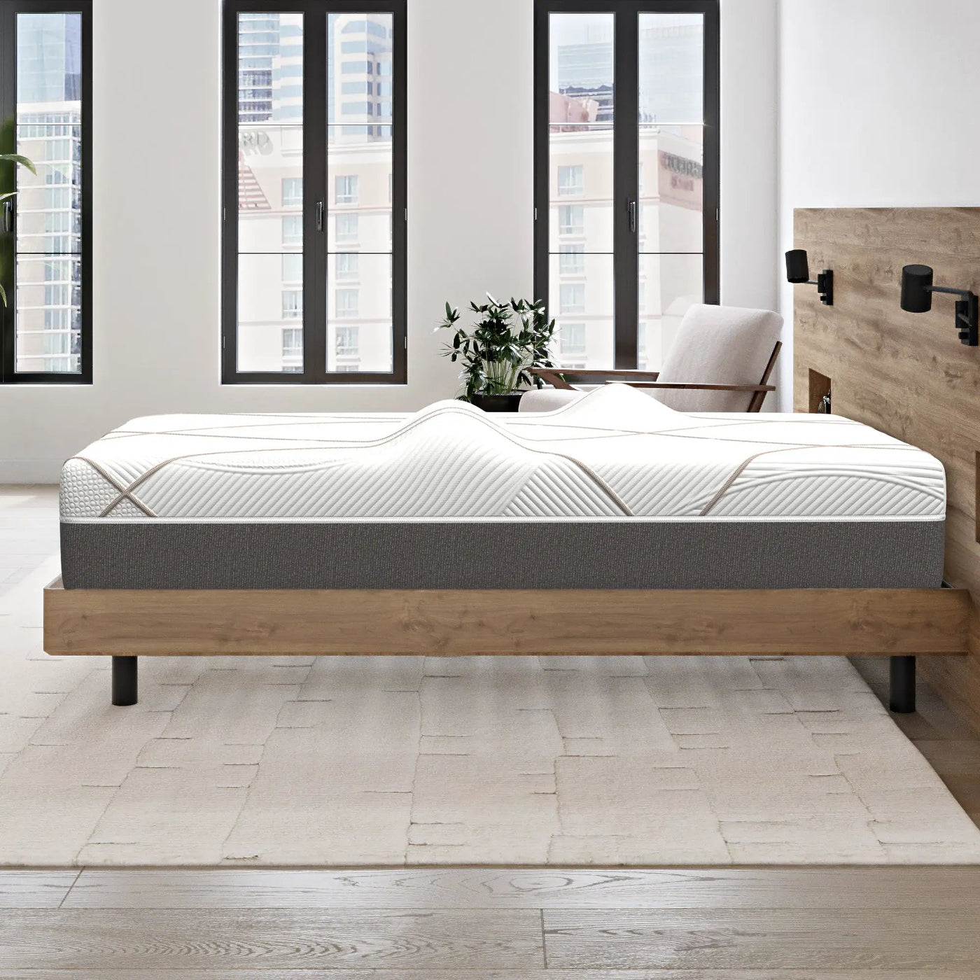 Ghostbed Massage Mattress Hybrid Profile by HouseOfZazla