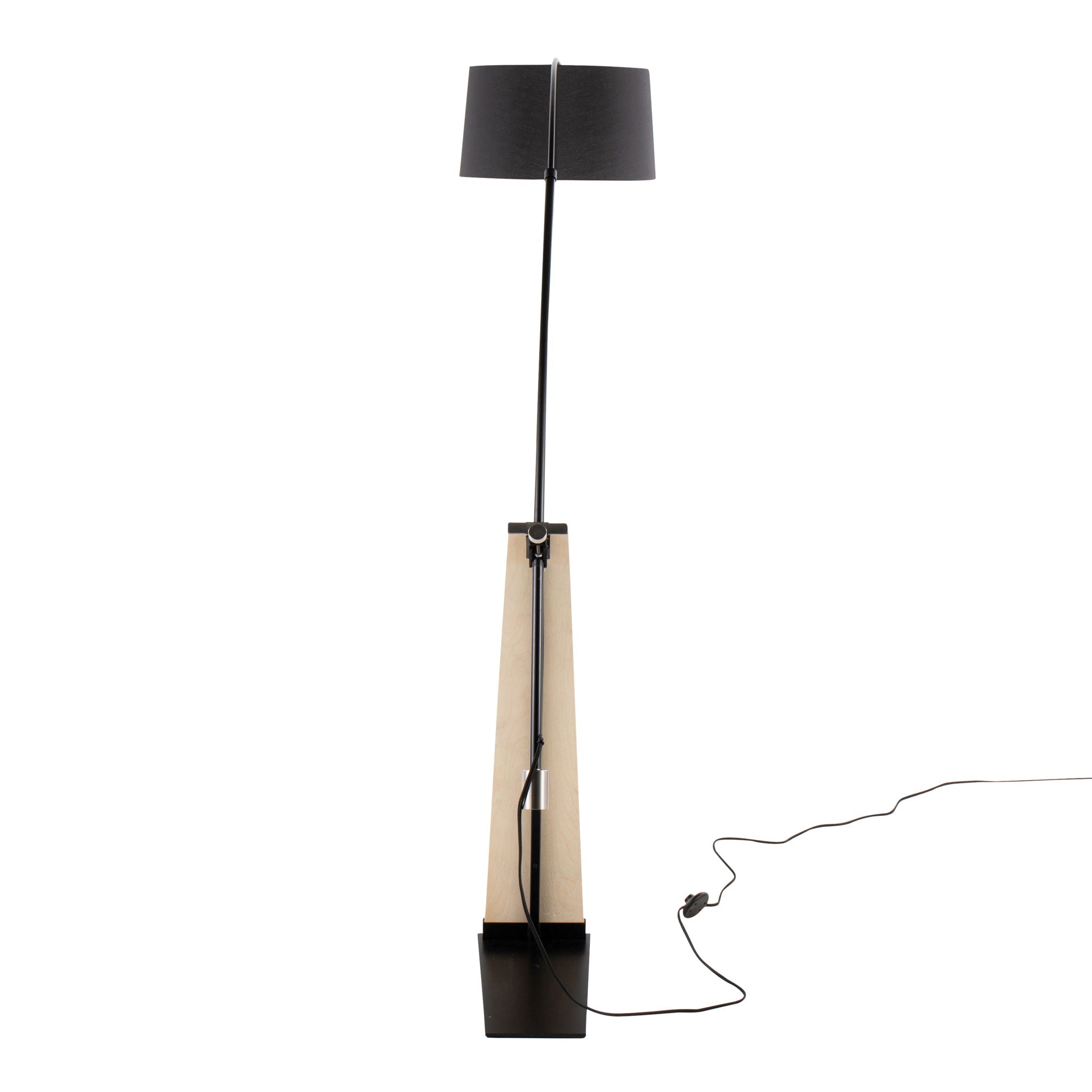 Robyn - Floor Lamp - Natural / Black by HouseOfZazla