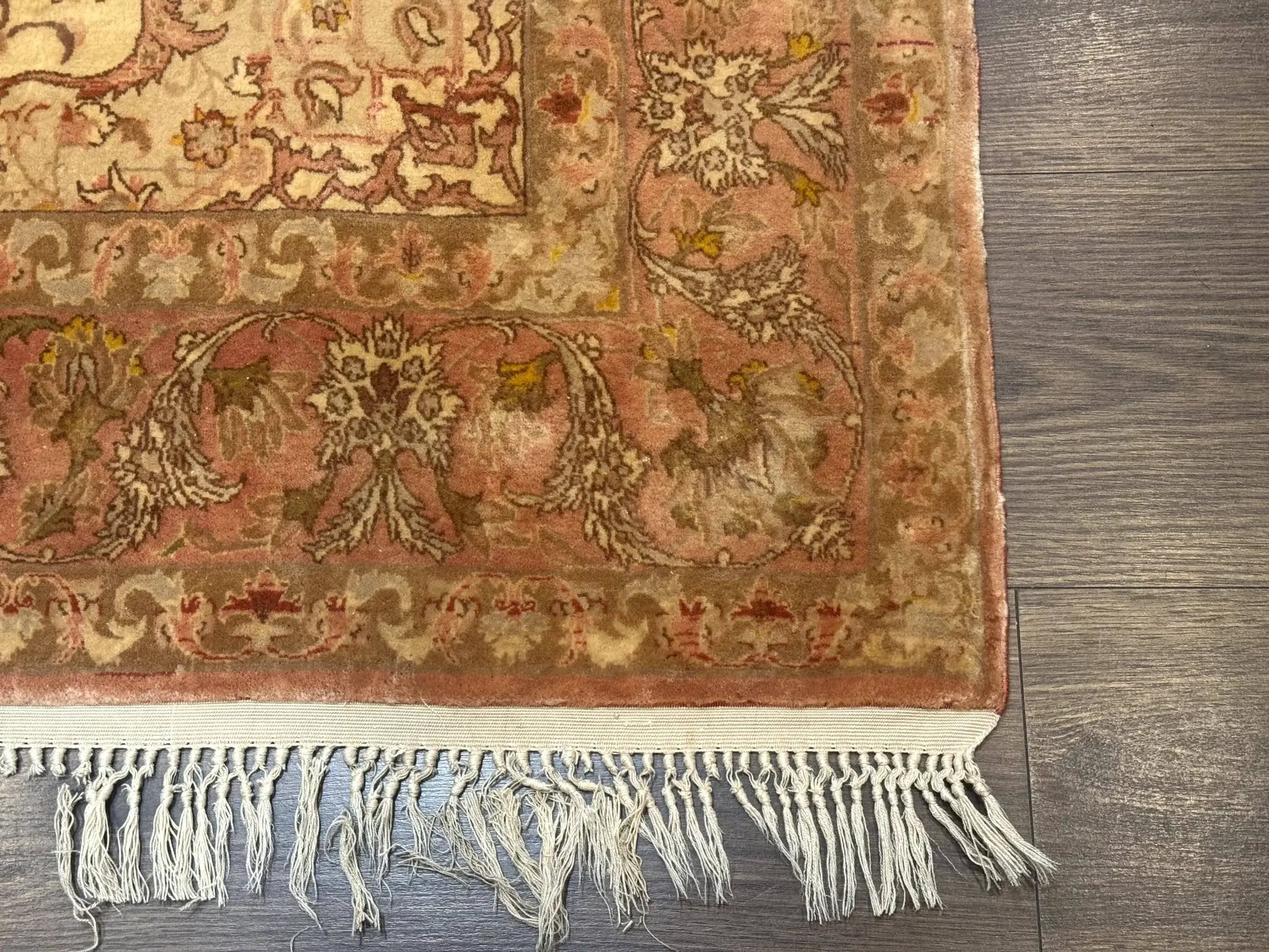 Persian Isfahan Rug 3x5 Fine 550 KPSI Kork Wool on Silk by Jewel Rugs
